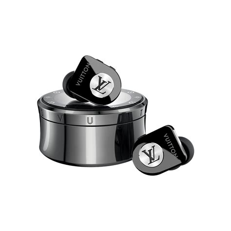 louis vuitton horizon wireless earphones - black|louis vuitton horizon light up earphones.